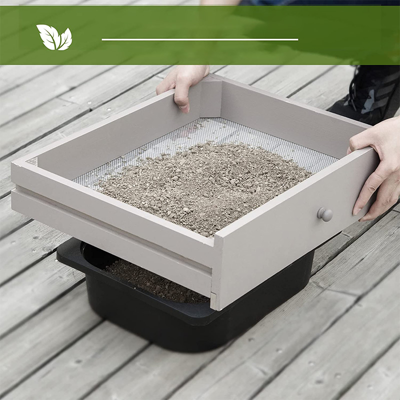 Zavárací stôl, záhradná pracovná stanica so sitom, odnímateľný drez a koše