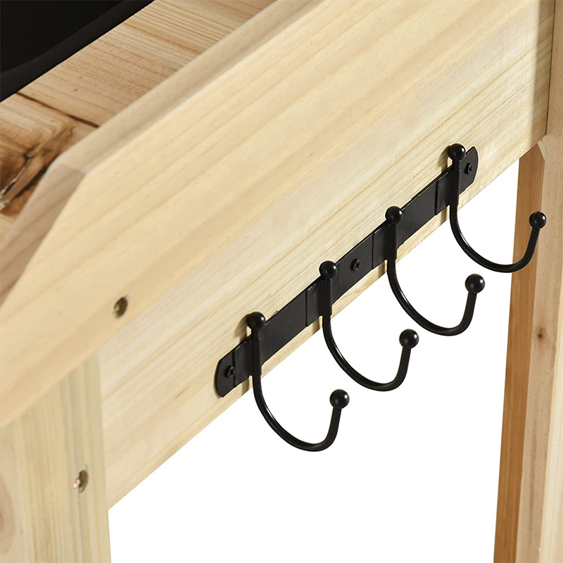 Zavárací stôl, záhradná pracovná stanica so sitom, odnímateľný drez a koše