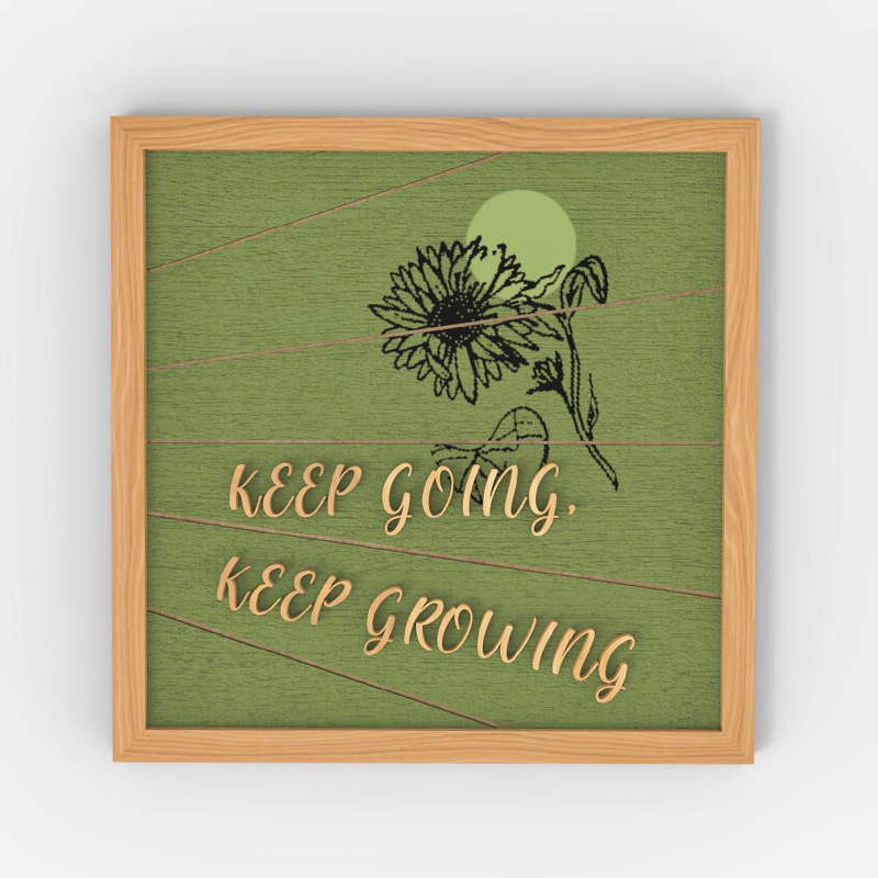 Domáce šijací stroj Drevená nástenná dekorácia