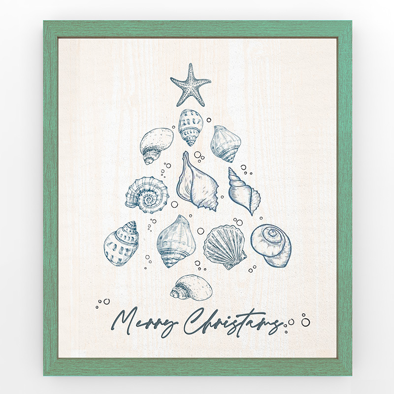 Nápis The Beach is My Happy Place - Dekor plážového domu - Drevený nápis