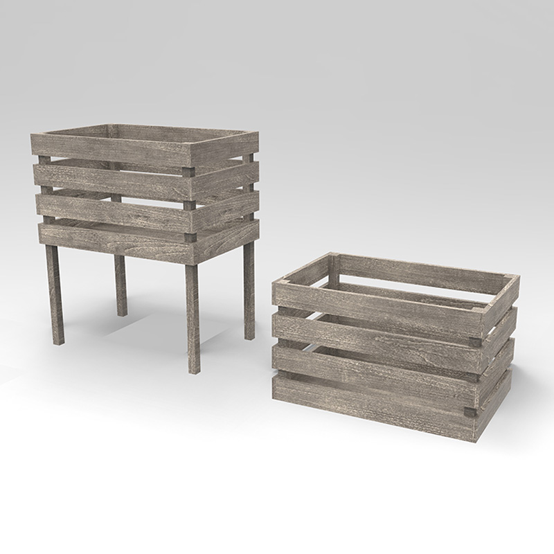 3-poschodový zvýšený záhradný záhon Voľne stojaci kvetináč na zeleninu, bylinky a kvety