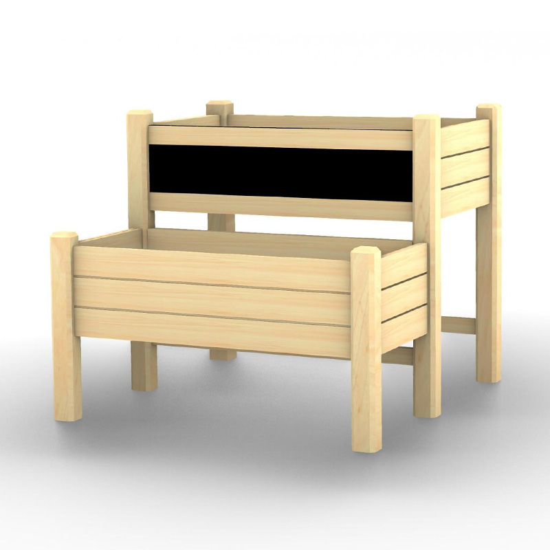 Detský záhradný kvetináč na vyvýšenú posteľ