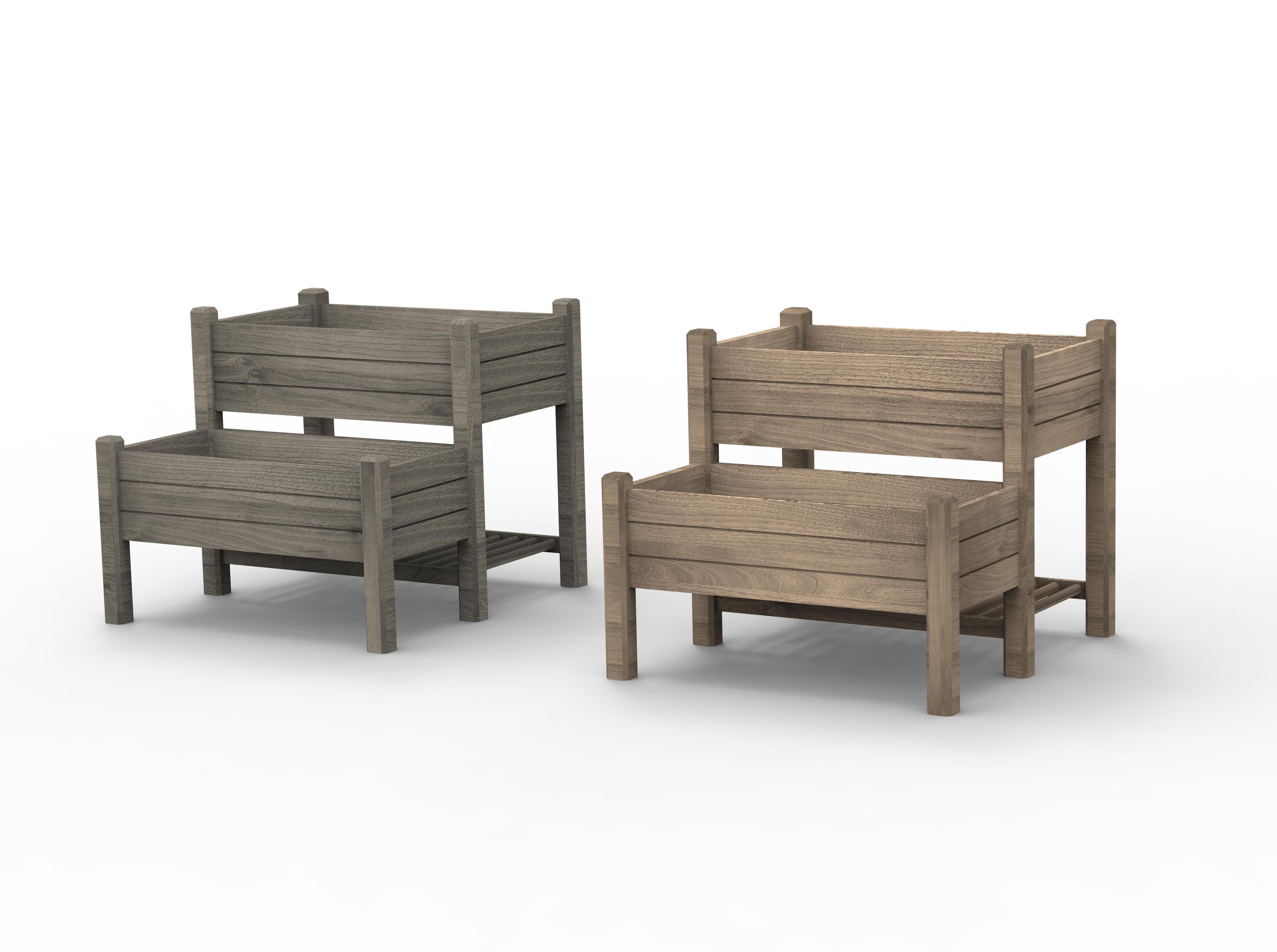 Detský záhradný kvetináč na vyvýšenú posteľ