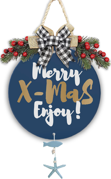 Výzdoba prímorskej svätyne Lixincrafts, výzdoba v morskom štýle, mušľový veniec