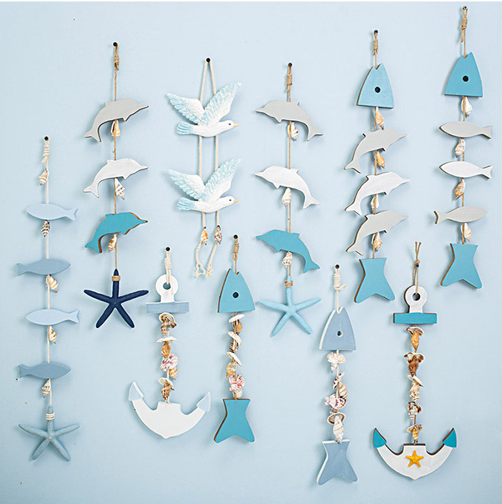 Výzdoba prímorskej svätyne Lixincrafts, výzdoba v morskom štýle,