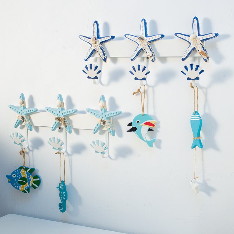 Výzdoba prímorskej svätyne Lixincrafts, výzdoba v morskom štýle,